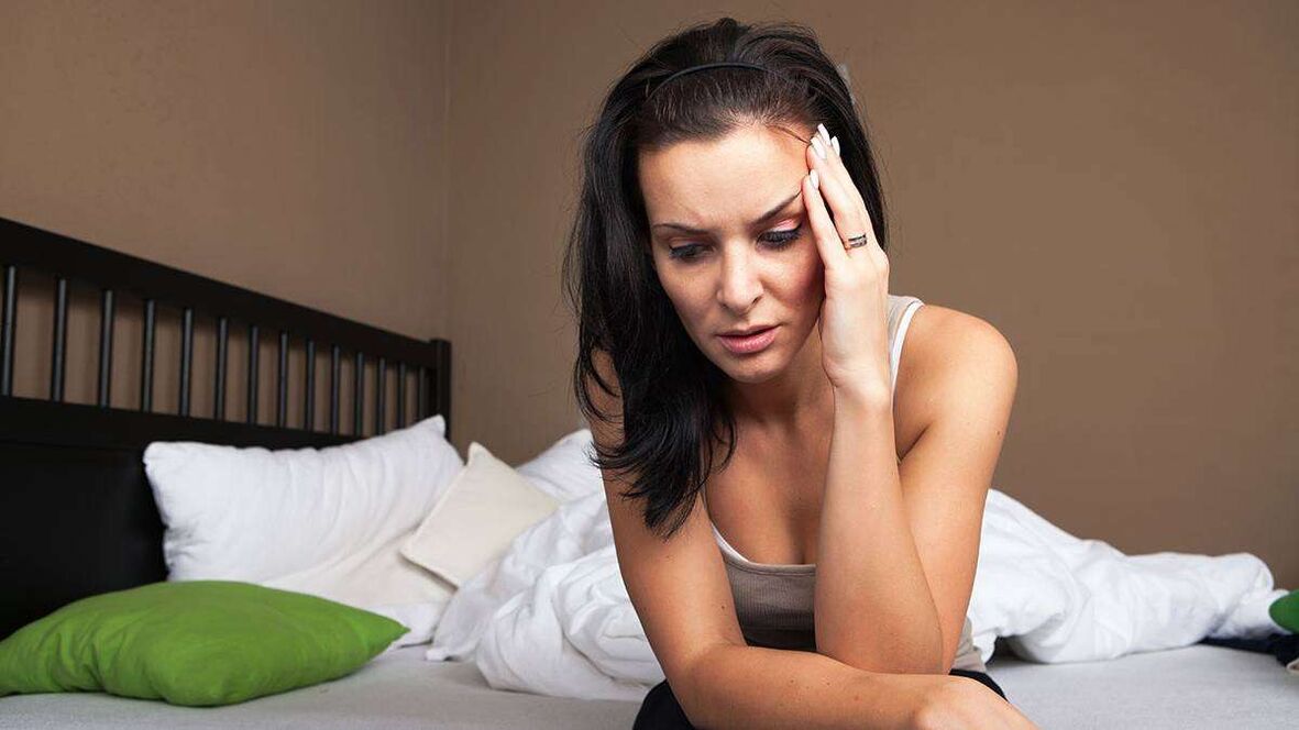 Dolor de cabeza debido a parásitos en el cuerpo.